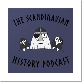 The Scandinavian History Podcast - Logo. Posters and Art